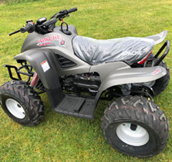 apache sx silversport quad bike 